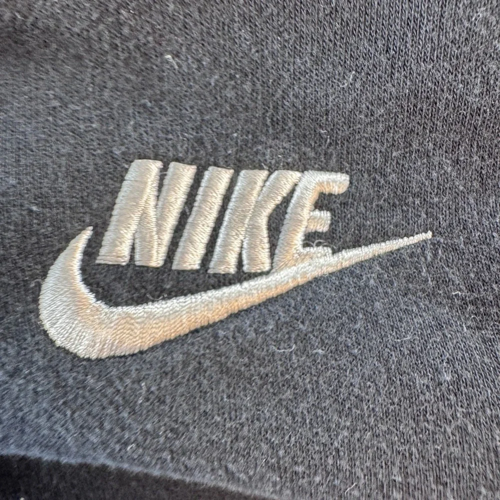Nike Kids Full Zip Hoodie Black Fleece Futura Logo Sweatshirt Size S Small‎